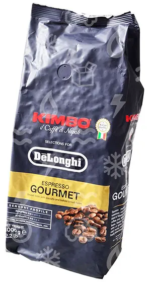 káva zrnková DeLonghi KIMBO Espresso, Gourmet, 1kg, 80% ARABICA / 20% ROBUSTA